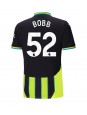 Manchester City Oscar Bobb #52 Replika Borta Kläder 2024-25 Kortärmad